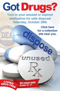 DEA 2011 drug takeback poster