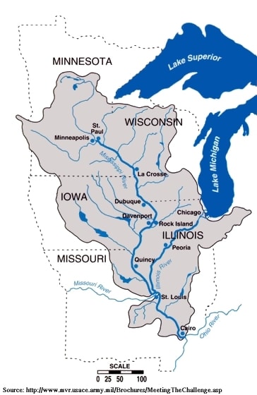 Миссури какой бассейн. Бассейн реки Миссисипи на карте Северной Америки. Где находится река Миссисипи на контурной карте. Бассейн реки Миссисипи на контурной карте. Река Миссисипи прерии.